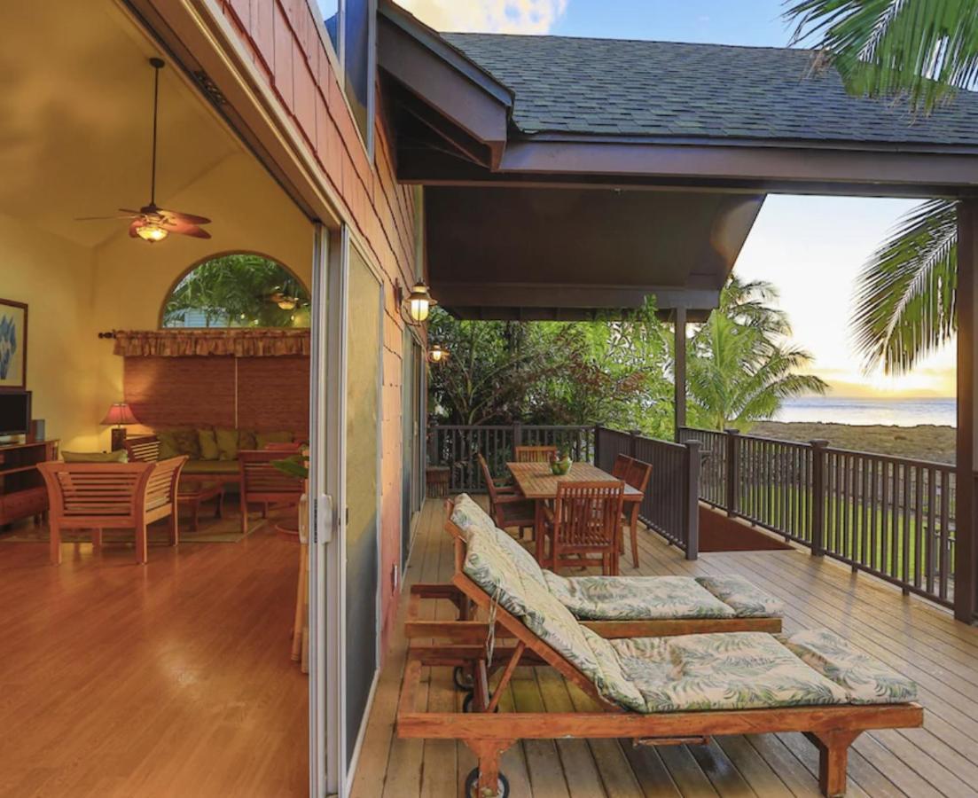 Beachfront Villa North Shore Oahu Haleiwa Exterior photo